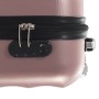 Rotgoldener, starrer Trolley-Koffer aus ABS mit Rollen von vidaXL, Koffer - Ref: Foro24-91893, Preis: 60,16 €, Rabatt: %