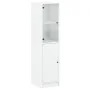 Sideboard with white glass door 35x37x142 cm by , Sideboards - Ref: Foro24-836441, Price: 73,39 €, Discount: %