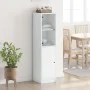 Sideboard with white glass door 35x37x142 cm by , Sideboards - Ref: Foro24-836441, Price: 73,39 €, Discount: %
