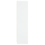 Aparador con puerta de vidrio blanco 35x37x142 cm de , Aparadores - Ref: Foro24-836441, Precio: 76,39 €, Descuento: %