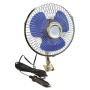 Carpoint Ventilador de coche 12 V 15,3 cm plateado