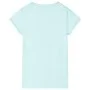 Light aquamarine children's t-shirt 104 by , Kids T-shirts - Ref: Foro24-11020, Price: 8,19 €, Discount: %