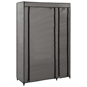 Faltgarderobe aus grauem Stoff, 110 x 45 x 175 cm von vidaXL, Kleiderschränke - Ref: Foro24-282423, Preis: 42,66 €, Rabatt: %