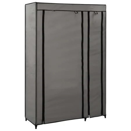 Gray fabric folding wardrobe 110x45x175 cm by vidaXL, Wardrobes - Ref: Foro24-282423, Price: 37,86 €, Discount: %