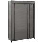Faltgarderobe aus grauem Stoff, 110 x 45 x 175 cm von vidaXL, Kleiderschränke - Ref: Foro24-282423, Preis: 42,66 €, Rabatt: %