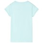 Light aquamarine children's t-shirt 128 by , Kids T-shirts - Ref: Foro24-11022, Price: 8,28 €, Discount: %