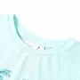 Light aquamarine children's t-shirt 128 by , Kids T-shirts - Ref: Foro24-11022, Price: 8,19 €, Discount: %