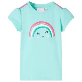 Hellmintgrünes Kinder-T-Shirt 116 von , Kinder-T-Shirts - Ref: Foro24-11106, Preis: 8,19 €, Rabatt: %