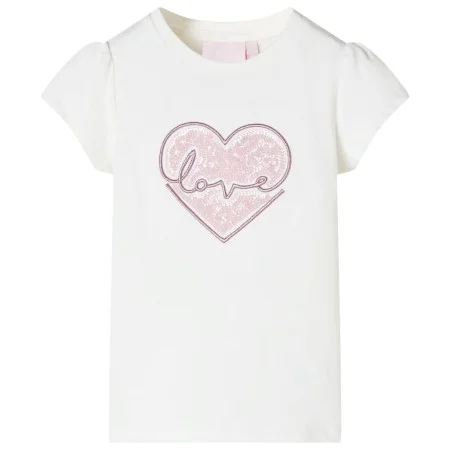 Camiseta infantil color crudo 92 de , Camisetas para niños - Ref: Foro24-10479, Precio: 8,45 €, Descuento: %