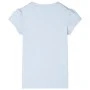 Camiseta infantil azul claro 140 de , Camisetas para niños - Ref: Foro24-10493, Precio: 8,45 €, Descuento: %