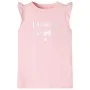 Hellrosa Kinder-T-Shirt mit Rüschenärmeln 128 von , Kinder-T-Shirts - Ref: Foro24-10502, Preis: 8,19 €, Rabatt: %