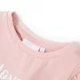 Hellrosa Kinder-T-Shirt mit Rüschenärmeln 128 von , Kinder-T-Shirts - Ref: Foro24-10502, Preis: 8,19 €, Rabatt: %