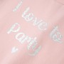 Camiseta infantil de manga volante rosa claro 128 de , Camisetas para niños - Ref: Foro24-10502, Precio: 8,28 €, Descuento: %