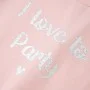 Children's light pink ruffle sleeve t-shirt 128 by , Kids T-shirts - Ref: Foro24-10502, Price: 8,19 €, Discount: %