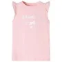 Hellrosa Kinder-T-Shirt mit Rüschenärmeln 104 von , Kinder-T-Shirts - Ref: Foro24-10500, Preis: 8,19 €, Rabatt: %
