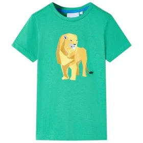 Camiseta infantil verde neón 116 de , Camisetas para niños - Ref: Foro24-11986, Precio: 7,99 €, Descuento: %