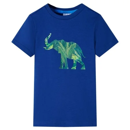 Camiseta infantil azul oscuro 140 de , Camisetas para niños - Ref: Foro24-12288, Precio: 8,06 €, Descuento: %