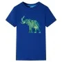 Camiseta infantil azul oscuro 140 de , Camisetas para niños - Ref: Foro24-12288, Precio: 8,06 €, Descuento: %