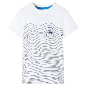 Ecrufarbenes Kinder-T-Shirt 92 von , Kinder-T-Shirts - Ref: Foro24-12319, Preis: 8,20 €, Rabatt: %