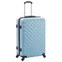 Set of 3 blue hardshell suitcases with trolley wheels made of ABS. by vidaXL, Suitcases - Ref: Foro24-91889, Price: 138,38 €,...
