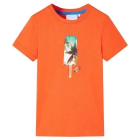 Dunkelorangefarbenes Kinder-T-Shirt 140 von , Kinder-T-Shirts - Ref: Foro24-12378, Preis: 8,19 €, Rabatt: %