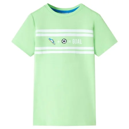 Neongrünes Kinder-T-Shirt 92 von , Kinder-T-Shirts - Ref: Foro24-12449, Preis: 8,12 €, Rabatt: %