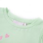Weiches grünes Kinder-T-Shirt mit Rüschenärmeln 140 von , Kinder-T-Shirts - Ref: Foro24-10638, Preis: 8,54 €, Rabatt: %