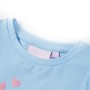 Hellblaues Kinder-T-Shirt mit Rüschenärmeln 140 von , Kinder-T-Shirts - Ref: Foro24-10633, Preis: 8,54 €, Rabatt: %