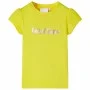 Leuchtend gelbes Kinder-T-Shirt mit Flügelärmeln 104 von , Kinder-T-Shirts - Ref: Foro24-10650, Preis: 8,12 €, Rabatt: %