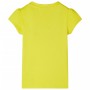 Leuchtend gelbes Kinder-T-Shirt mit Flügelärmeln 104 von , Kinder-T-Shirts - Ref: Foro24-10650, Preis: 8,20 €, Rabatt: %
