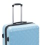 Set of 3 blue hardshell suitcases with trolley wheels made of ABS. by vidaXL, Suitcases - Ref: Foro24-91889, Price: 135,47 €,...