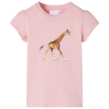 Camiseta infantil rosa claro 104 de , Camisetas para niños - Ref: Foro24-10575, Precio: 8,52 €, Descuento: %