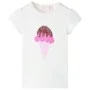 Camiseta infantil color crudo 104 de , Camisetas para niños - Ref: Foro24-10715, Precio: 8,45 €, Descuento: %
