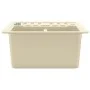 Küchenspüle aus Granit mit beigem Becken von vidaXL, Sinkt - Ref: Foro24-144860, Preis: 175,41 €, Rabatt: %