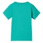 Camiseta infantil verde neón 116 de , Camisetas para niños - Ref: Foro24-11791, Precio: 8,12 €, Descuento: %