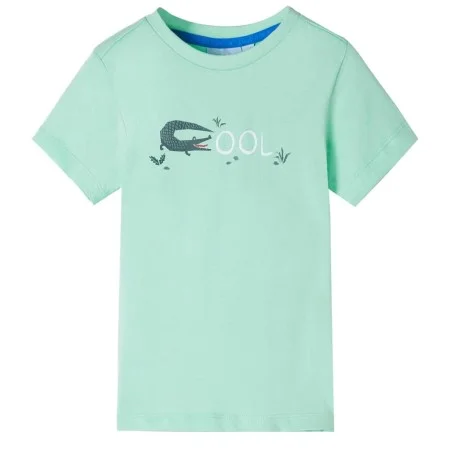 Camiseta infantil de manga corta verde claro 92 de , Camisetas para niños - Ref: Foro24-12089, Precio: 8,06 €, Descuento: %