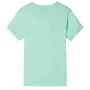 Camiseta infantil de manga corta verde claro 92 de , Camisetas para niños - Ref: Foro24-12089, Precio: 8,06 €, Descuento: %