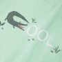 Camiseta infantil de manga corta verde claro 92 de , Camisetas para niños - Ref: Foro24-12089, Precio: 8,13 €, Descuento: %
