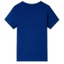 Dunkelblaues kurzärmeliges Kinder-T-Shirt 128 von , Kinder-T-Shirts - Ref: Foro24-12217, Preis: 8,20 €, Rabatt: %