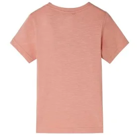 Hellorangefarbenes kurzärmeliges Kinder-T-Shirt 104 von , Kinder-T-Shirts - Ref: Foro24-12220, Preis: 8,12 €, Rabatt: %