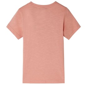 Light orange short-sleeved children's t-shirt 104 by , Kids T-shirts - Ref: Foro24-12220, Price: 8,20 €, Discount: %
