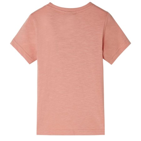 Hellorangefarbenes kurzärmeliges Kinder-T-Shirt 104 von , Kinder-T-Shirts - Ref: Foro24-12220, Preis: 8,20 €, Rabatt: %