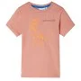 Light orange short-sleeved children's t-shirt 128 by , Kids T-shirts - Ref: Foro24-12222, Price: 8,12 €, Discount: %