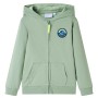 Children's hooded sweatshirt with light khaki zipper 128 by , Kids T-shirts - Ref: Foro24-12587, Price: 15,56 €, Discount: %