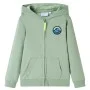 Kapuzenpullover für Kinder mit hellkhakifarbenem Reißverschluss 128 von , Kinder-T-Shirts - Ref: Foro24-12587, Preis: 14,71 €...