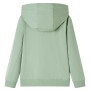 Children's hooded sweatshirt with light khaki zipper 128 by , Kids T-shirts - Ref: Foro24-12587, Price: 15,56 €, Discount: %