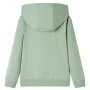 Kapuzenpullover für Kinder mit hellkhakifarbenem Reißverschluss 128 von , Kinder-T-Shirts - Ref: Foro24-12587, Preis: 14,71 €...