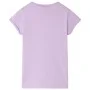 Camiseta infantil lila 92 de , Camisetas para niños - Ref: Foro24-10729, Precio: 8,59 €, Descuento: %