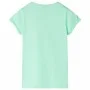 Camiseta infantil verde brillante 92 de , Camisetas para niños - Ref: Foro24-10734, Precio: 8,59 €, Descuento: %