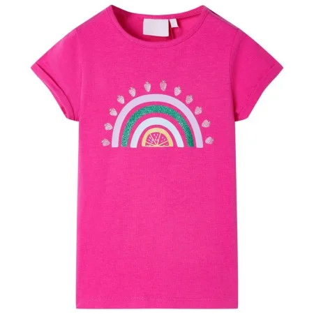 Dark pink children's t-shirt 116 by , Kids T-shirts - Ref: Foro24-10741, Price: 10,10 €, Discount: %